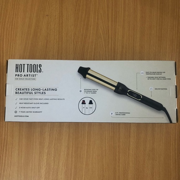 HOT TOOLS Pro Artist 2-in-1 Curling Wand - Picture 3 of 5